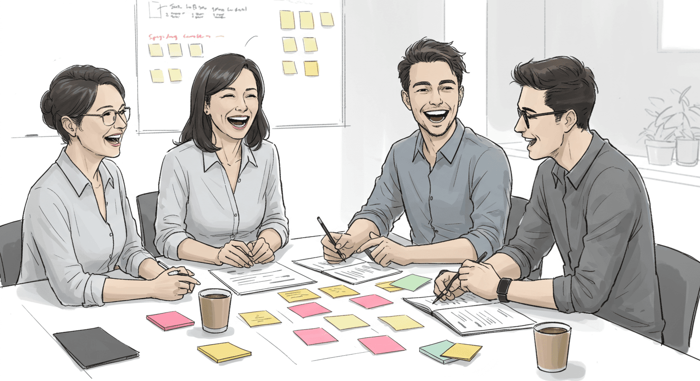 High-performing teams illustration