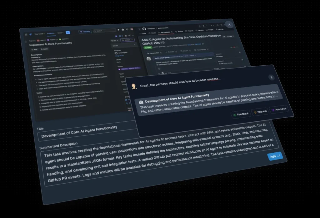 Turn screenshots into context​